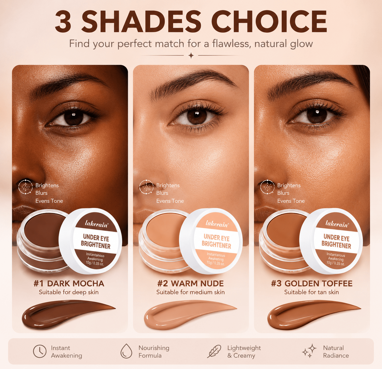 Radiant Glow Concealer Cream - Eleza